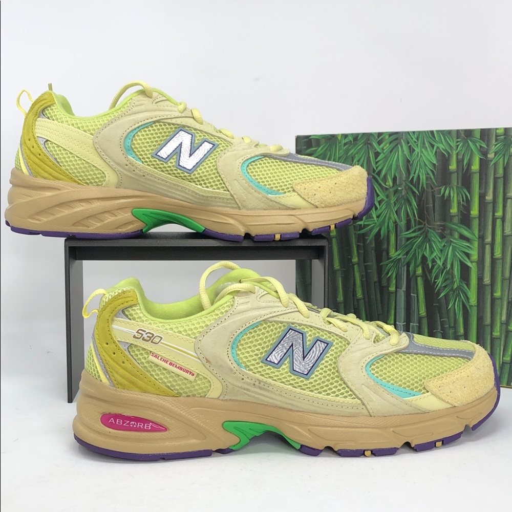 New Balance 530 x Salehe Bembury MR530PR Prosperity Be The Prize Shoes -Size 9.5